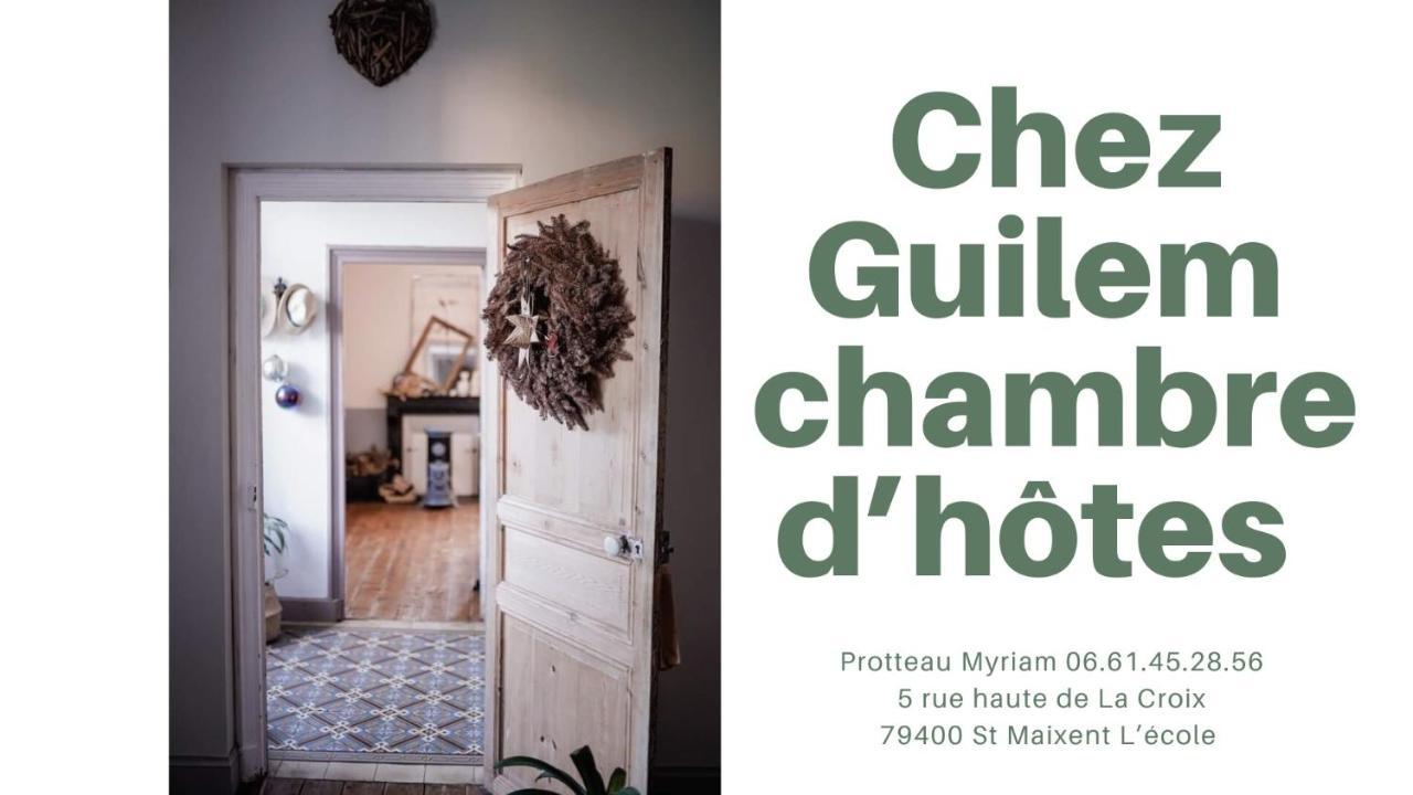 Chez Guilem Bed & Breakfast Saint-Maixent-l'Ecole Ngoại thất bức ảnh